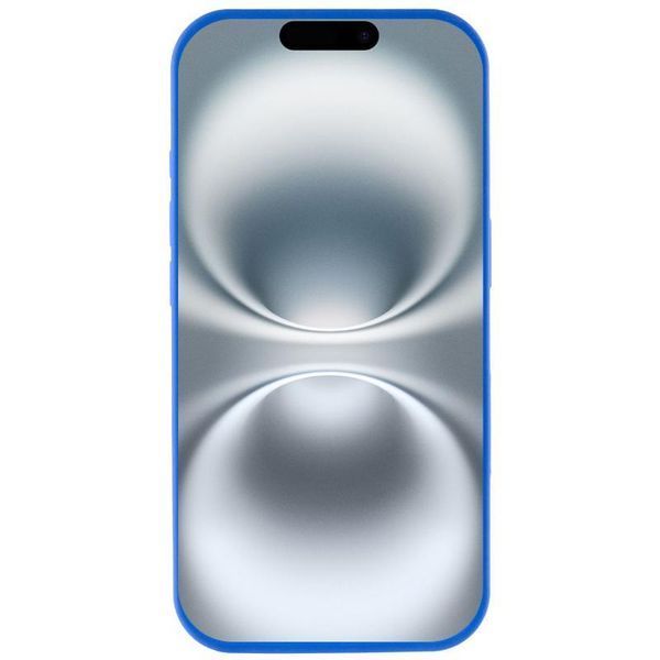 Чехол Silicone Case Full Protective для Apple iPhone 16e\17e (6.1") Capri Blue 555-04074 фото