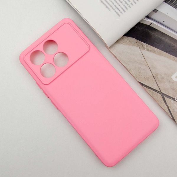 Чохол Silicone Cover Lakshmi Full Camera для Xiaomi Poco X6 Pro Pink 777-07064 фото