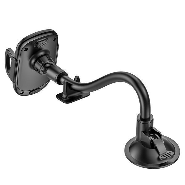 Автодержатель для телефона BOROFONE BH54 Racer windshield car holder Black 6931474752895 фото