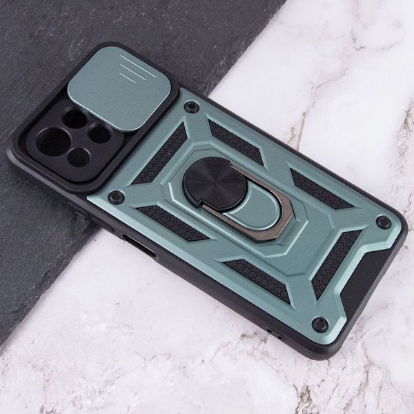 Ударостійкий чохол Camshield Serge Ring для Xiaomi Mi 11 Lite Green 777-04690 фото