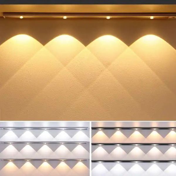 Сенсорний світильник LED з датчиком руху MZ-L1602 (40*10*200mm) white 656-03733 фото
