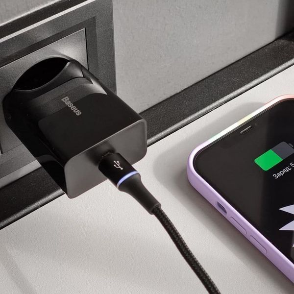 МЗП Baseus Speed Mini PD Charger 20W (1 Type-C) Black CCFS-SN01 фото