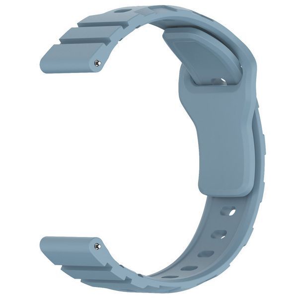 Силіконовий ремінець Defense для Smart Watch 20mm Light Blue 212-01706 фото