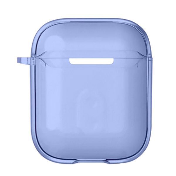 Футляр TPU Colorful для наушников Airpods 1/2 Blue 203-00394 фото