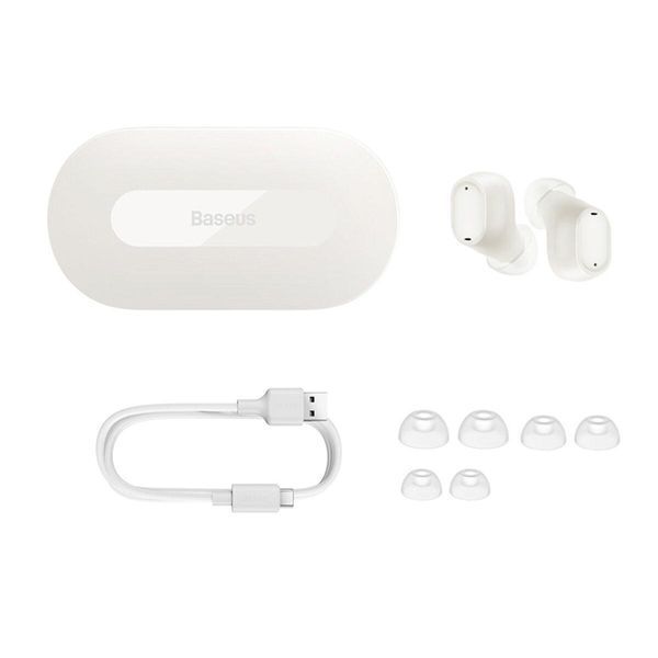 Бездротові навушники Baseus Bowie EZ10 True Wireless Earphones White 656-01564 фото