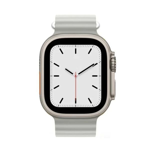 Силіконовий рифлений ремінець Ocean для Apple Watch 42/44/45/49 mm Сірий 212-00465 фото