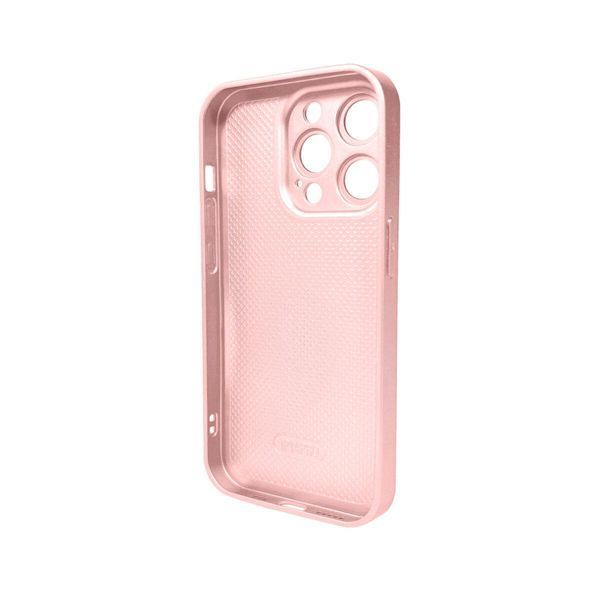 Чохол для смартфона AG Glass Matt Frame Color для iPhone 14 Pro Chanel Pink 666-00612 фото