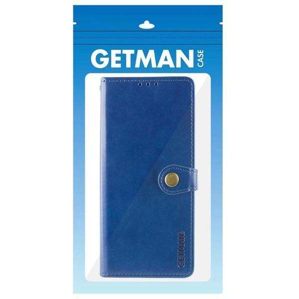 Кожаный чехол-книжка GETMAN Gallant (PU) для Samsung Galaxy A37 5G Blue 777-09114 фото
