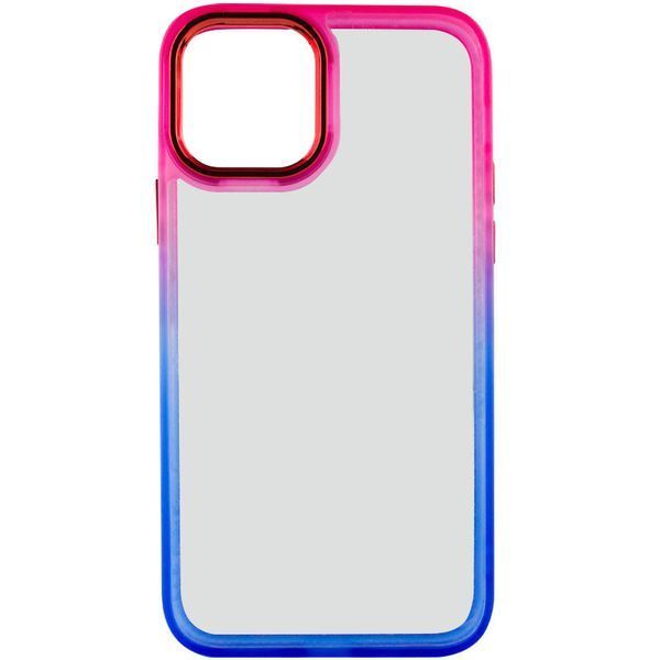 Чехол TPU+PC Fresh sip series для Apple iPhone 11 Pro (5.8") Синий / Розовый 777-06674 фото