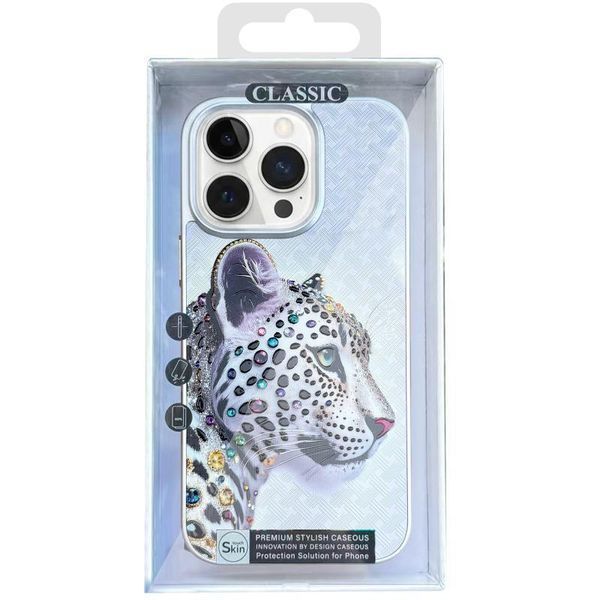 Чехол TPU+PC Crystal Hunt with MagSafe для Apple iPhone 16 Pro Max (6.9") White 214-04786 фото