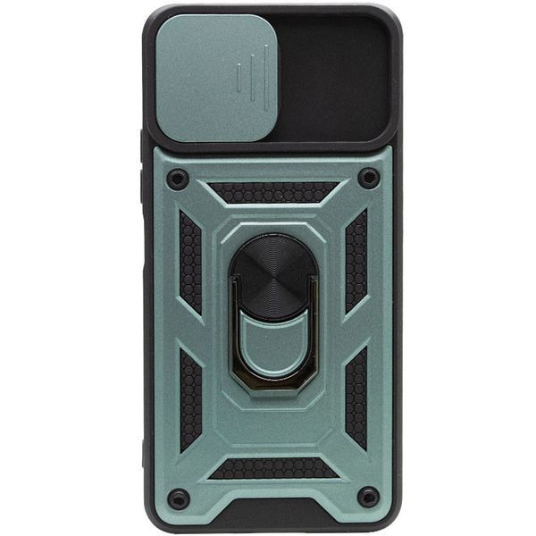 Ударостійкий чохол Camshield Serge Ring для Xiaomi Mi 11 Lite Green 777-04690 фото