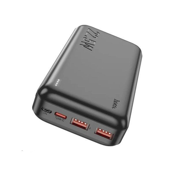Внешний аккумулятор HOCO J101A Astute 22.5W fully compatible power bank 20000mAh Black 656-01158 фото