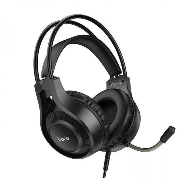Навушники ігрові HOCO W106 Tiger gaming headset Black 6931474789297 фото