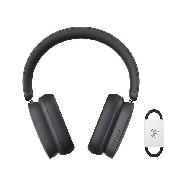 Навушники Baseus Bowie H1 Noise-Cancellation Wireless Headphones Grey 656-00854 фото