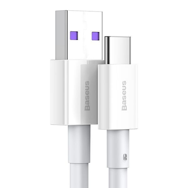 Кабель Baseus Superior Series USB to Type-C 66W 1m White CATYS-02 фото