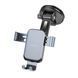 Держатель для мобильного BOROFONE BH95 Warrior gravity car holder(center console) Black Metal Gray 656-00468 фото 4