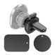 Магнітний тримач для телефону HOCO H1 Crystal Strong Magnetic Срібний 201-00069 фото 3