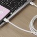 Кабель Proove Energy Stream Type-C to Type-C 60W (1m) white 656-02567 фото 2