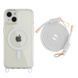 Чохол TPU+PC LanyardCase with MagSafe для iPhone 13/14 White 214-03130 фото 1