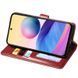 Кожаный чехол-книжка GETMAN Gallant (PU) для TECNO Spark 10C Red 777-06374 фото 2