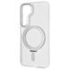 Чохол WAVE Attraction Case with Magnetic Ring для Samsung Galaxy S25 White 656-05602 фото 1