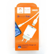 Зарядное устройство Denmen DC07V QC3.0 18W + кабель Micro USB 1 м Белый 209-00110 фото 1