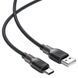 Кабель ACEFAST C10-04 USB to Type-C 3A, 1.2m, silicone, zinc connectors, Black 6974316283126 фото 4