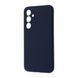 Чехол WAVE Full Silicone Cover для Samsung Galaxy A55 Midnight blue 656-07050 фото 1