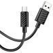 Кабель HOCO X88 Gratified charging data cable for Micro Black 6931474783325 фото 4