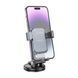 Держатель для мобильного BOROFONE BH95 Warrior gravity car holder(center console) Black Metal Gray 656-00468 фото 6