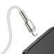 Кабель Baseus Cafule Series Metal Data Cable USB to IP 2.4A 1m White CALJK-A02 фото 6