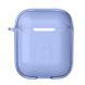 Футляр TPU Colorful для наушников Airpods 1/2 Blue 203-00394 фото 2