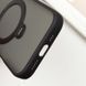 Чохол TPU+PC Metal Buttons with MagSafe Colorful HQ Ring для iPhone 16 Pro (6.3") Black 555-00624 фото 7