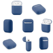 Силиконовый чехол для наушников AirPods 2 Midnight Blue 203-00019 фото 2