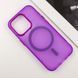 Чехол TPU+PC Lily with MagSafe для Apple iPhone 14 Pro (6.1") Purple 214-03602 фото 3