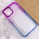 Чохол TPU+PC Fresh sip series для Apple iPhone 12 Pro Max (6.7") Синій / Фіолетовий 777-06724 фото 3