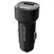 Автомобильное зарядное устройство Proove Flash 48W (Type-C + USB) black 656-02607 фото 1
