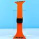 Силіконовий ремінець Thin Soft Narrow Magnetic Clasp для Apple Watch 38/40/41mm Orange