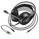 Навушники ігрові HOCO W106 Tiger gaming headset Black 6931474789297 фото 5