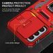 Ударостійкий чохол Camshield Army Ring для Samsung Galaxy A15 4G/5G Red 777-05008 фото 5
