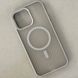 Чехол Wavy Pattern Matte Corrugated Camera Magnetic для iPhone 12 Pro Max Grey 214-02423 фото 1