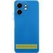 Чехол TPU GETMAN Liquid Silk Full Camera для Samsung Galaxy A12 Синий / Royal blue ILSO-00000073783-19 фото