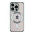 Чехол TPU Metallic Chrome Full Camera with Magsafe для iPhone 14 Pro Max Green 214-02923 фото