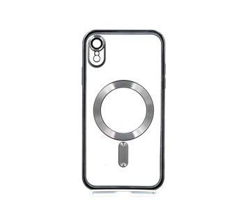 Чохол Wave TPU Metallic with Magsafe з закритою камерою для iPhone Xr Чорний 214-01370 фото