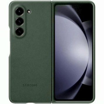 Кожаный чехол Leather Case для Samsung Galaxy Z Fold5 Green 555-03223 фото