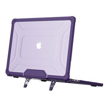 Накладка TPU+PC Color Diagram для MacBook Air 13" 2018/2020 (A2337 M1/A2179/A1932) Purple 777-07776 фото