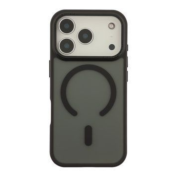 Чохол TPU+PC Goldencis Matte with MagSafe для iPhone 17 Pro Max Black 2020000496786 фото