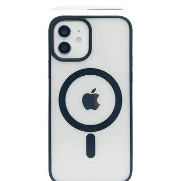 Силиконовый чехол Clear Color Case with MagSafe для iPhone 13 Черный 214-00134 фото