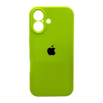 Силиконовый чехол с закрытой камерой для iPhone 17 Shiny Green 666-04193 фото