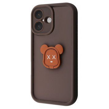Чохол Pretty Case iPhone 16 Bear/Brown 208-04125 фото